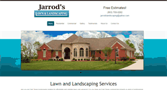 Desktop Screenshot of jarrods-lawn-landscape.com